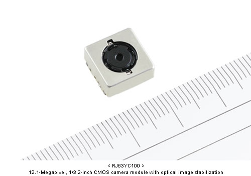 Micro-cámara RJ63SC100 de 12 Mpix de SHARP Corp.