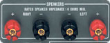 Screw-Type Speaker Terminal